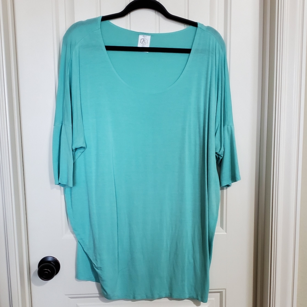 3 for $15 A&D Dolman solid seafoam green
